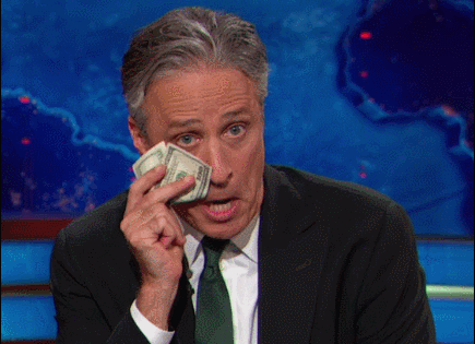 You, crying into all the money you're saving.