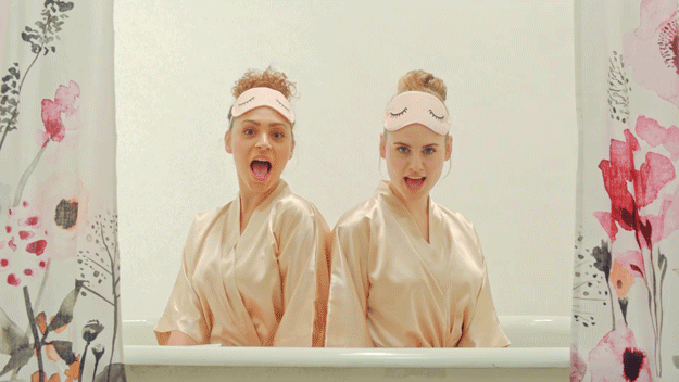 That echo you hear when you sing in the shower? Why, that's your backing choir, of course.