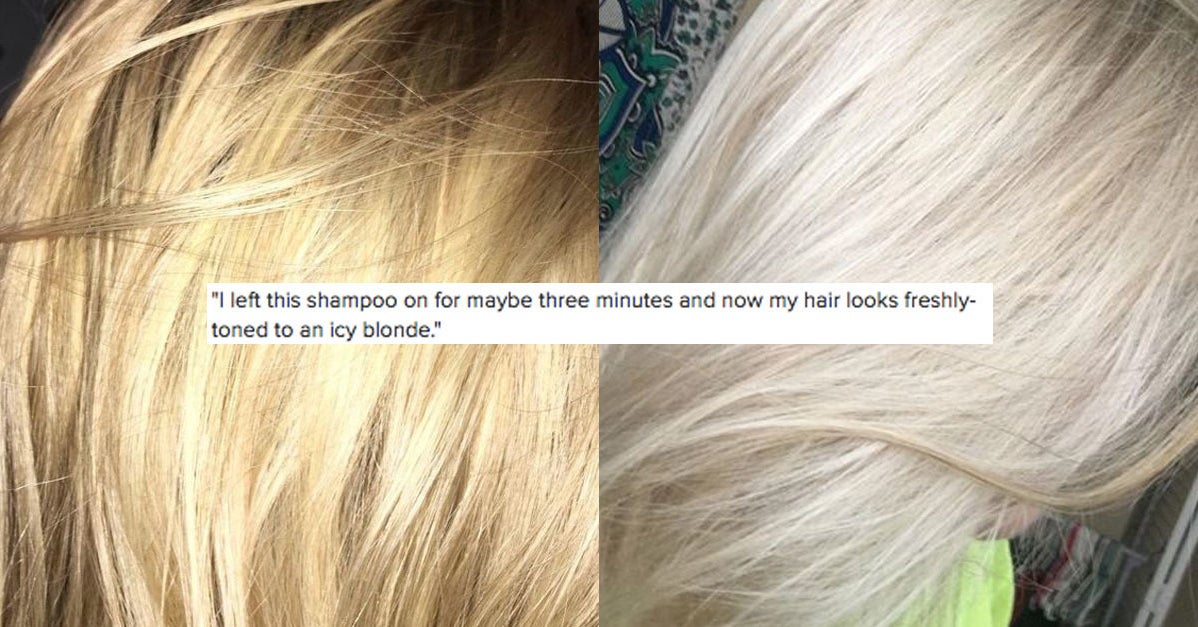 If You Color Your Hair Blonde, You Need This Purple Shampoo