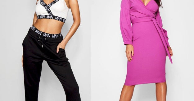 boohoo 50 off dresses