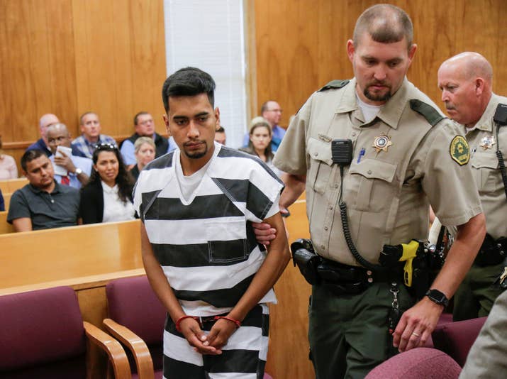 Rivera in an Iowa courtroom Wednesday.