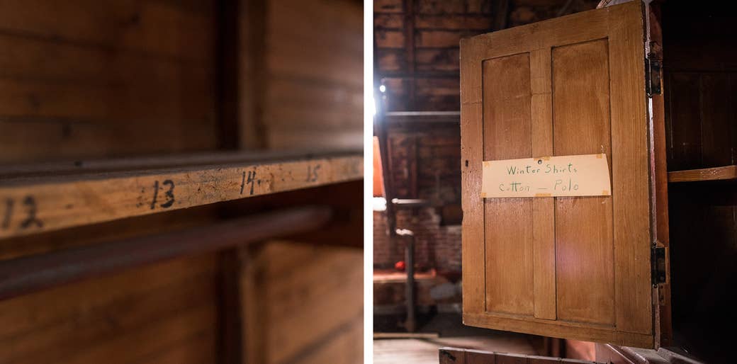 Details in the attic of St. Joseph’s Orphanage.