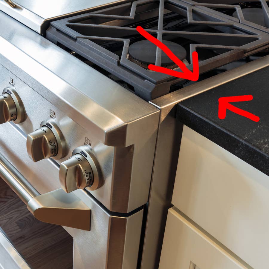 These $10 Gap Covers Solve The Most Annoying Problem With Your Stove