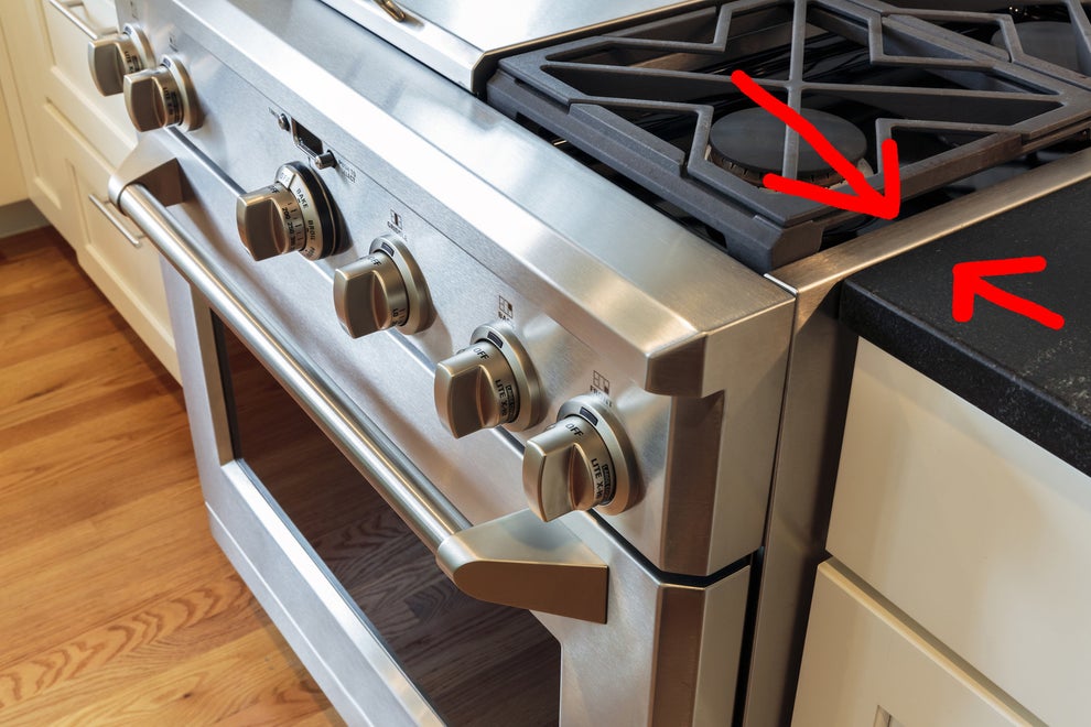 These 10 Gap Covers Solve The Most, How Do You Cover Gap Between Stove And Countertop