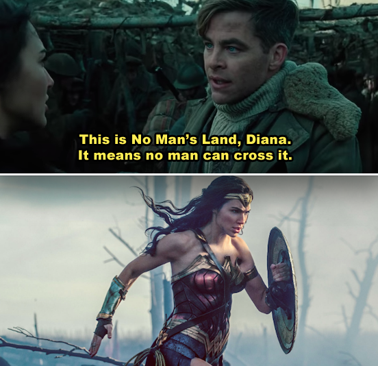 Diana crossing No man&#x27;s Land