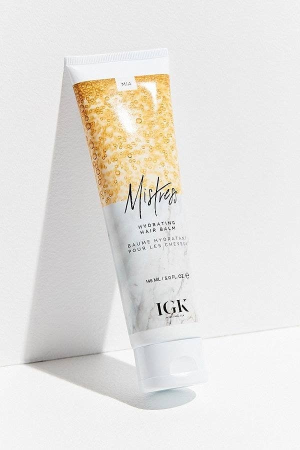 This stuff is extremely legit! It smells great and I can feel a difference the second I put it in my hair. It's lightweight and makes my hair a lot more manageable. Promising review: "I LOVE this product. I have literally spent years and hundreds of dollars trying various products that either weigh my hair down or don't do what they say they will. I tried this on a whim and love it! This will be a staple for me. It smells delicious, moisturizes, and smoothes even in the most humid days. My hair stays light and soft. FYI, my hair is fine and course, wavy and dry. Highly recommend!" —antied77Get it from Sephora or Urban Outfitters for $29.