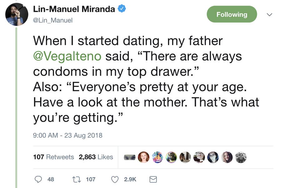 Best lin manuel miranda tweets discount