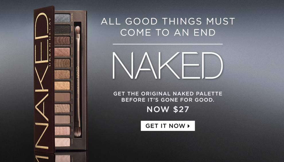 Brace Yourself, Urban Decay Is Discontinuing the Iconic Naked Palette