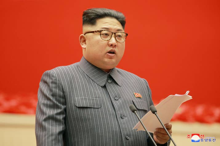 North Korean leader Kim Jong Un.