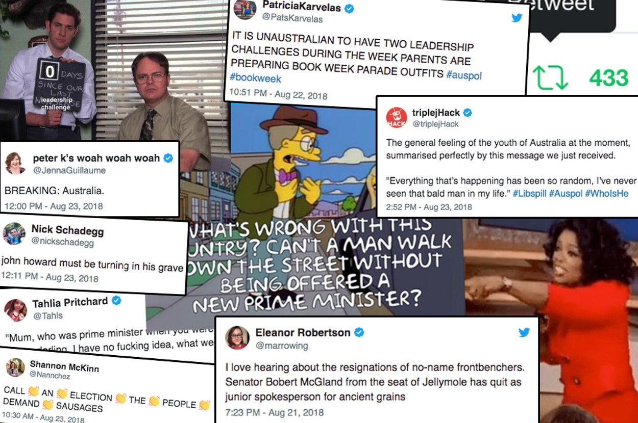 100 Of The Best Tweets From This Week's Australian Politics Disaster