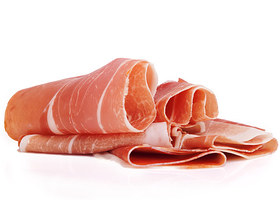 Crispy prosciutto pieces