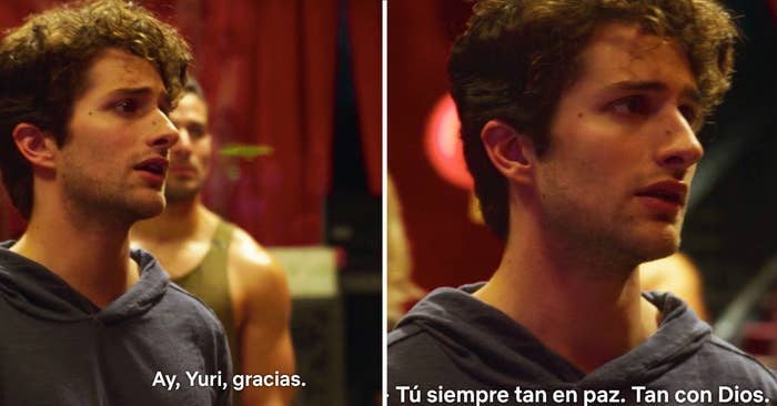 Esto es una referencia a la cantante, que en más de una ocasión ha hablado sobre cómo Dios y el cristianismo le ayudaron a encontrar la paz.