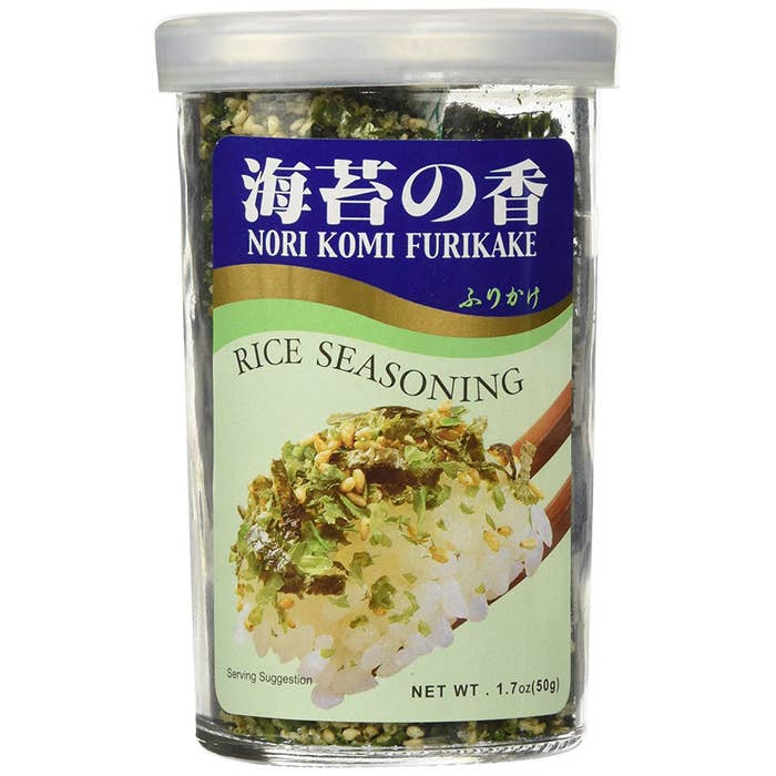 Promising review: "This stuff makes rice taste like sushi. It’s delicious on rice or potatoes, eggs, meat, cottage cheese, you name it. My daughter was skeptical but loved it, so I ordered her some. Very happy with it." —GoggyGet it from Amazon for $6.95.