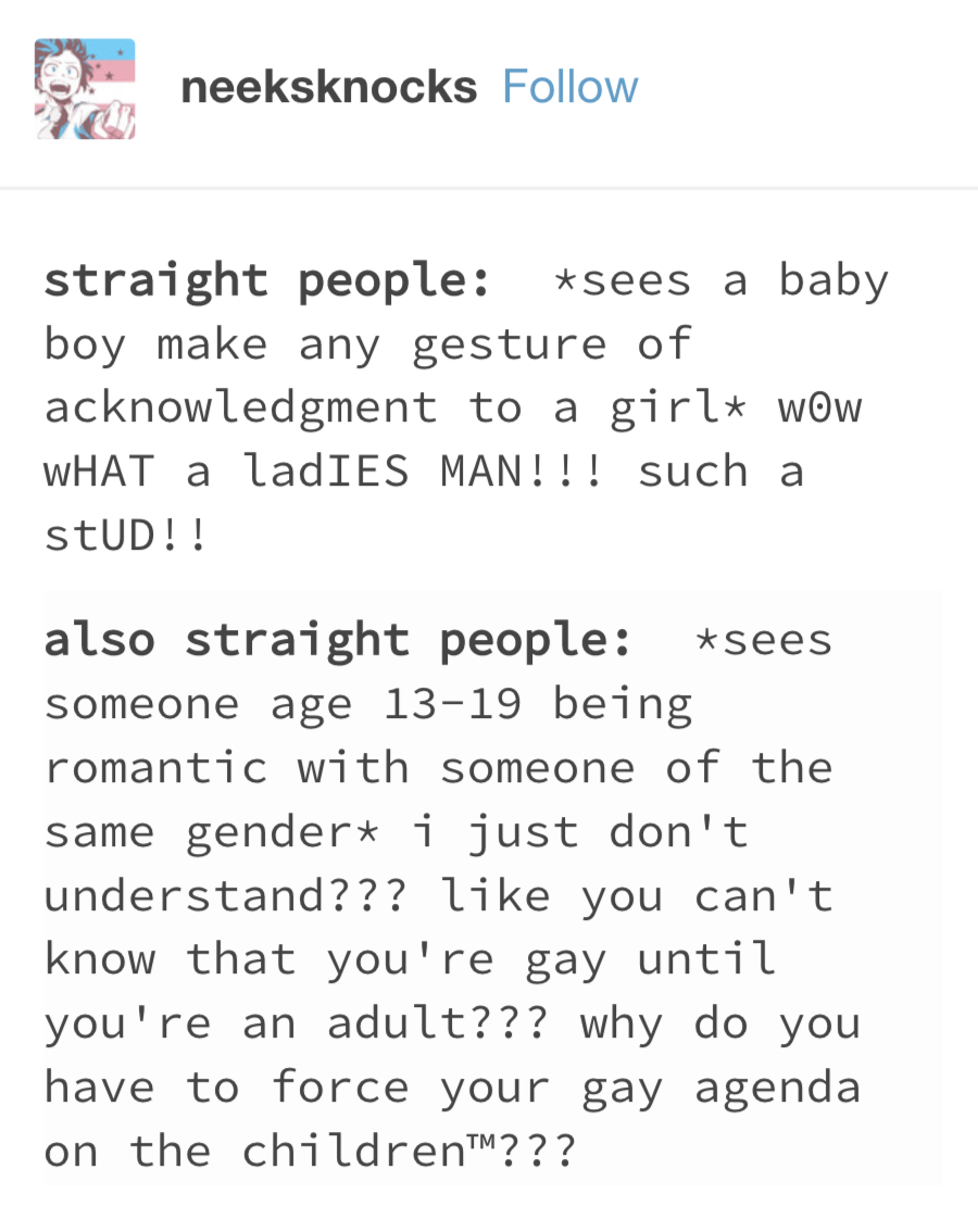 21 Times Tumblr Understood What It's Like Being Queer Around Straight ...