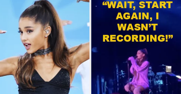 You Need To See This Hilarious Video Of Ariana Grande Stopping A ...