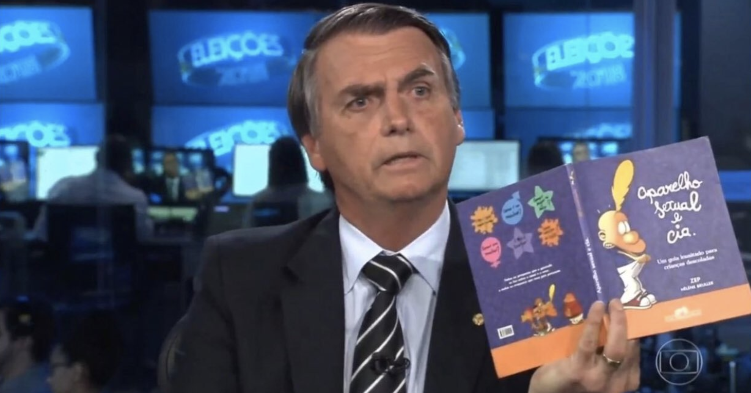 Aqui estão alguns tuítes sobre a entrevista do Bolsonaro 