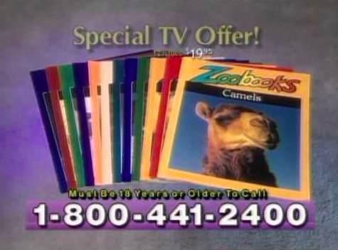 zoo books commercial