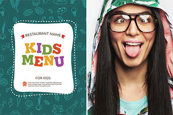 Você prefere pedir comidas do menu kids ou do menu adulto?