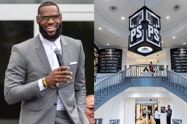 Lebron james i shop promise school facts