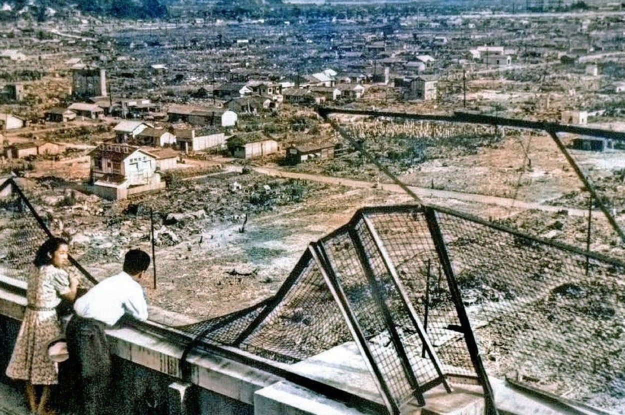 8月5日までヒロシマには、日常があった。原爆投下前の風景をカラー化 
