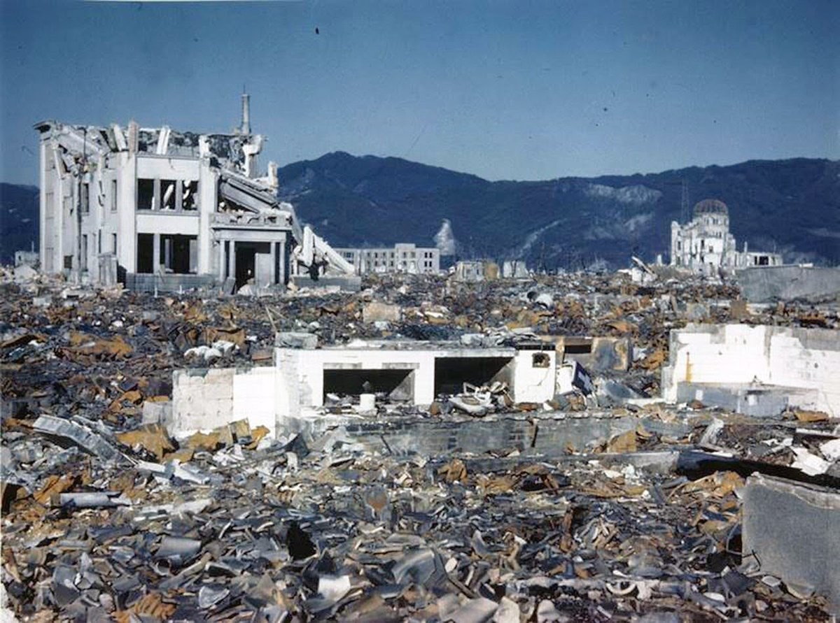 8月5日までヒロシマには、日常があった。原爆投下前の風景をカラー化 
