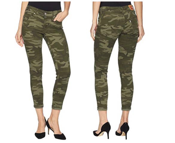 Time & Tru Camo womens Jeggings camouflage pants leggings stretchy