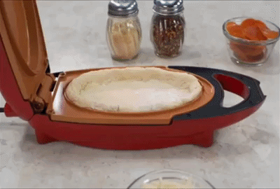 From omelets to pizzas to cherry pies, this thing can do it all.Promising review: "I was surprised that this is easy to use. It is ideal for a single person, and I have been able to adapt several of my own recipes to this. It might be a bit better if the shape were a long rectangle rather than an oval, but so far this works well for me." —SusannahGet it from Walmart for $19.99.
