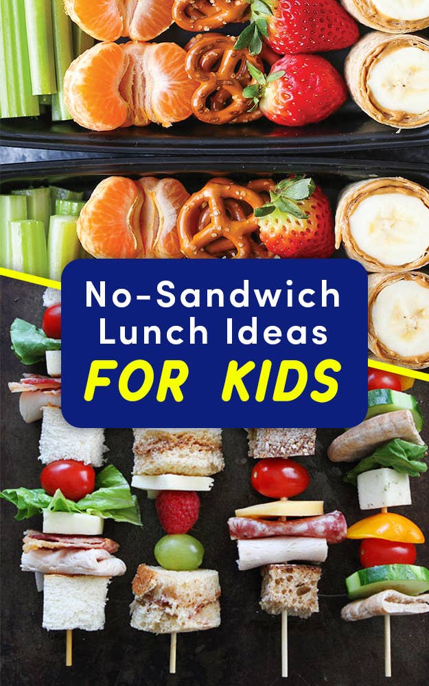 Sandwich Free Kid Friendly Lunch Box Ideas