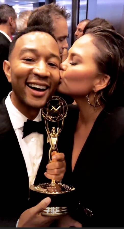 John Legend Just Got An Emmy And Became The First Black Man To Get Egot Status