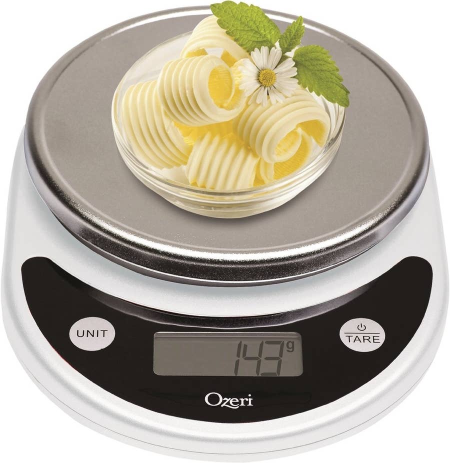 Goodful Digital Scale, Measures G, OZ, LB, and KG, Auto Off and