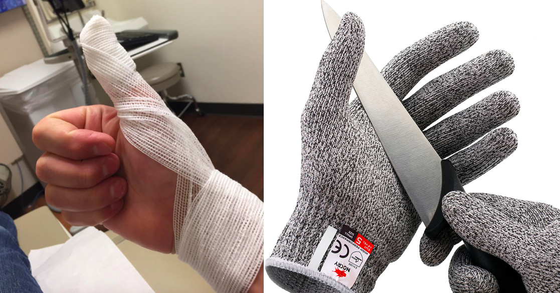 Price-Wise Wonder Cut Resistant Work Gloves NoCrys Cut Resistant Safety  Gloves, no cut gloves 