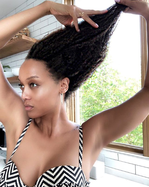 Tyra Banks Says She Almost Wasnt a Victorias Secret Model Because of Her  Hair  Glamour