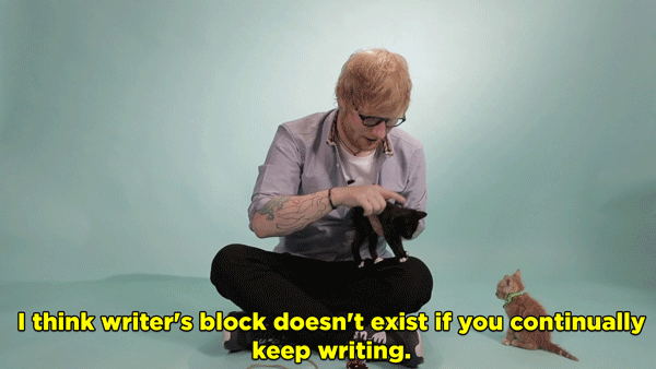 ES: I think writer's block doesn't exist if you continually keep writing. I think if you always write songs, and it doesn't matter how good or bad they are, you just write them. I think the only time I've experienced anything close to writer's block is having a long time off not writing and then it's kind of getting back into the swing of things.