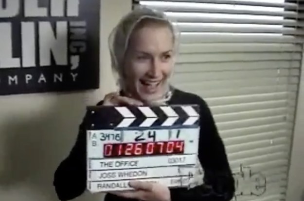 625px x 415px - Angela Kinsey Recently Found Some Home Video From The Set Of \