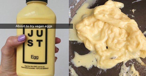 I Tried Vegan Eggs That Supposedly Look And Taste Exactly Like The