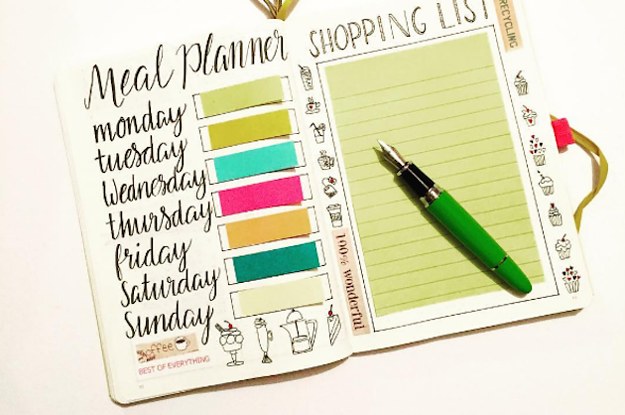 29 Bullet Journal Layouts For Anyone Trying To Be Healthy