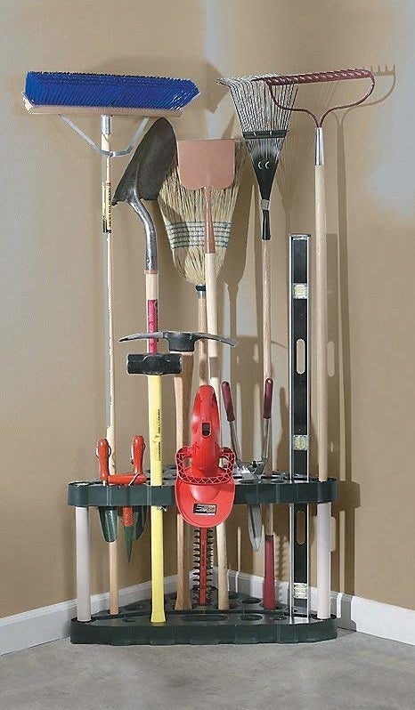 It can hold 30 different tools and can be easily anchored to the wall. Get it on Amazon for $24.74.