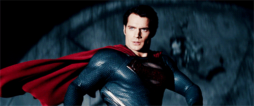 Henry Cavill Strong Superman Flying GIF
