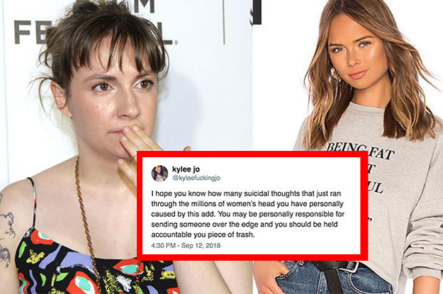 Twitter Is Cancelling Revolve After This Fat Shaming Shirt Went Horribly Wrong