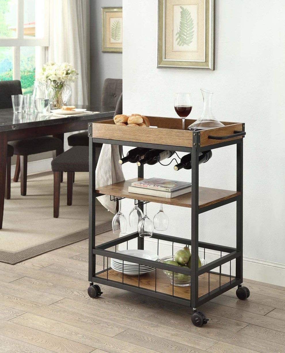 18 Of The Best Bar Carts You Can Get On Amazon In 2018