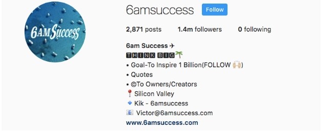 @iamdrsanchezAnthony’s page is a collection of motivation on business, personal development and mindset.He shows people how authentic and simple it is to become successful. He built a multi-million dollar fitness company from scratch and is now opening gyms in San Jose, Ca.