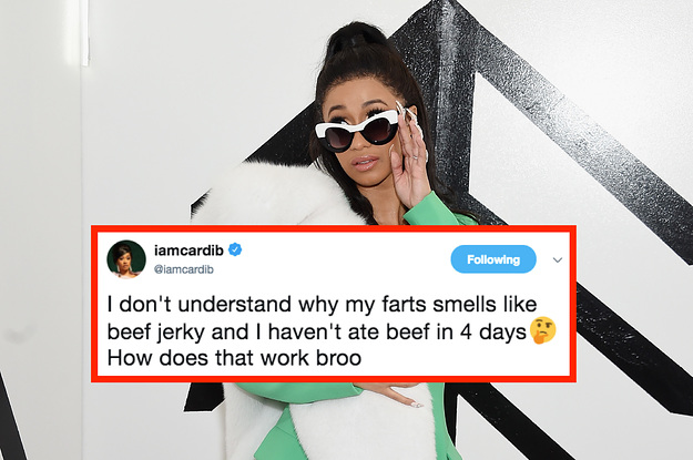 17 Cardi B Tweets About Farts And Vaginas That Deserve Your Respect And ...