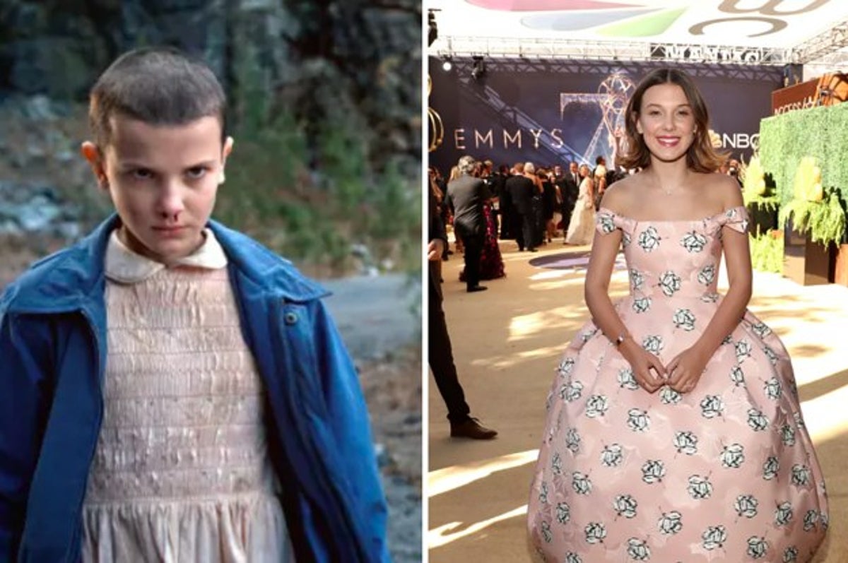 The Stranger Things Kids Then Vs At The 2018 Emmy Awards