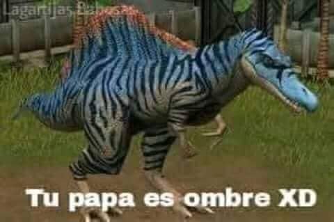 Resultado de imagen de TU PAPA ES HOMBRE DINOMEME