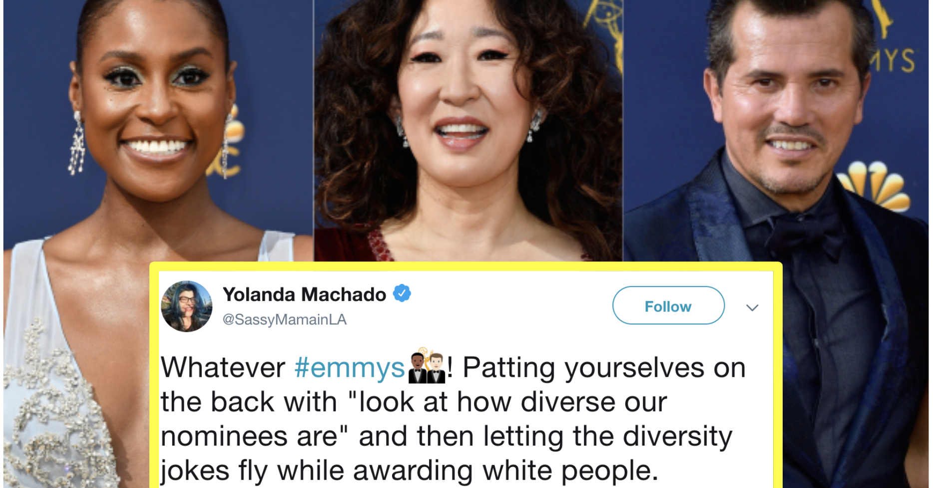 Dear Emmys, This Is What Happens When You Nominate 40+ Actors Of Color But Award Only Three