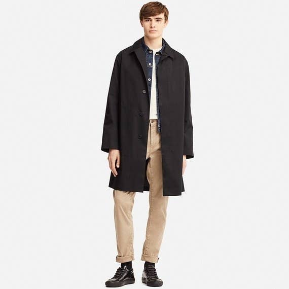 あ このユニクロのメンズコート 爆売れするやつだわ