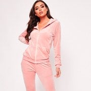 Velour tracksuit