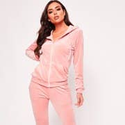 Velour tracksuit