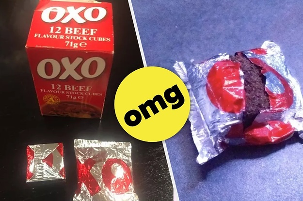 Apparently You Can Squash Oxo Cubes Before Opening Them And Life Will Never  Be The Same