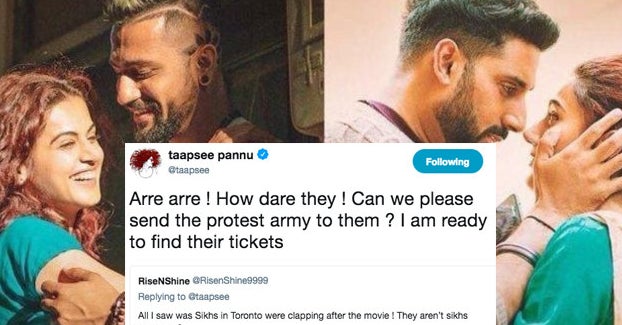Taapsee Pannusex - Taapsee Pannu Responded Hilariously After Producers Cut Out Smoking Scenes  In \